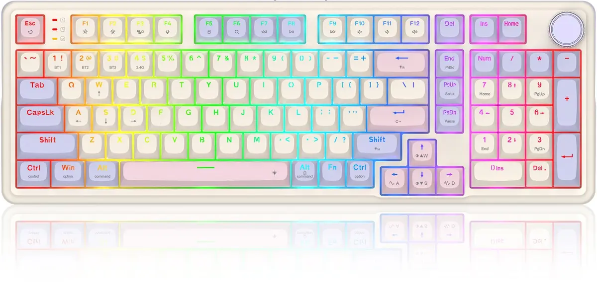 Redragon K768VI-WL EISA 100 mehāniskā tastatūra