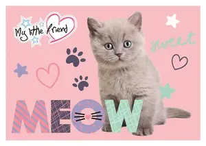 MY_LITTLE_FR Table Mat 55x38 cm, Polyester