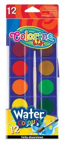 Colorino Pastel Watercolours, 12 Colors