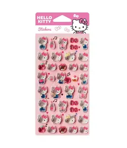 Набор декоративных наклеек Hello Kitty, 39 штук, розовый
