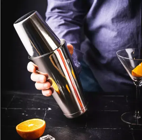 KINGHoff KH 1832 Cocktail Shaker | Stainless Steel Photo 4