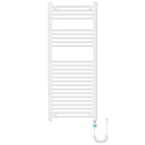 AB Electric Towel Warmer 500x1200mm, 300W, IP24, White