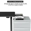 Up Up Frigg Adjustable Height Table - Black Photo 7