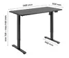 Up Up Frigg Adjustable Height Table - Black Photo 9