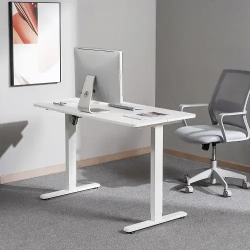 Up Up Frigg Adjustable Height Table - White Photo 4