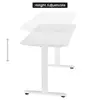 Up Up Frigg Adjustable Height Table - White Photo 5