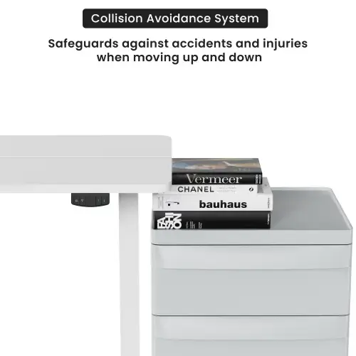 Up Up Frigg Adjustable Height Table - White Photo 7