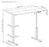 Up Up Frigg Adjustable Height Table - White Photo 10