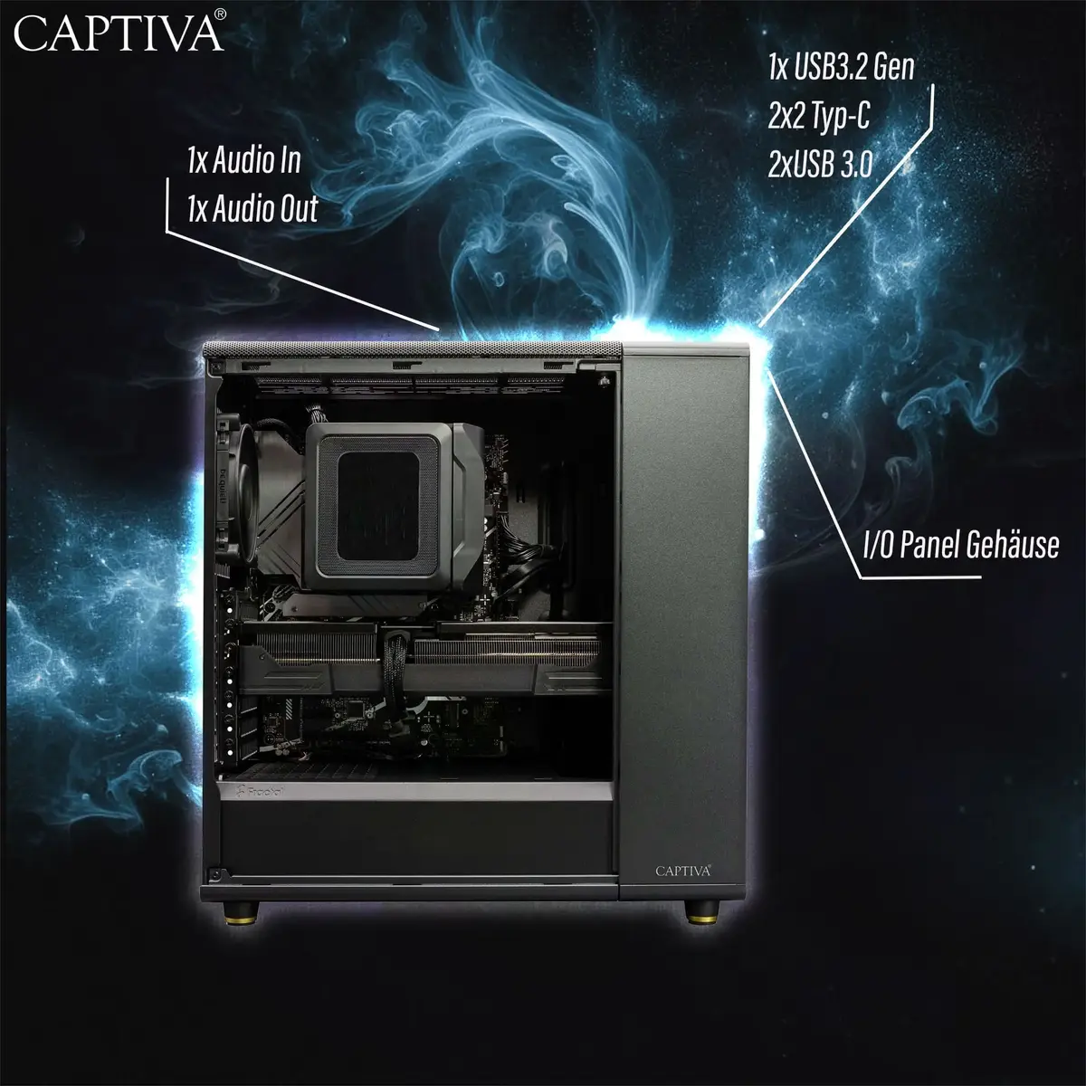 Captiva Entry Gaming R10-2080 Desktop PC Photo 5