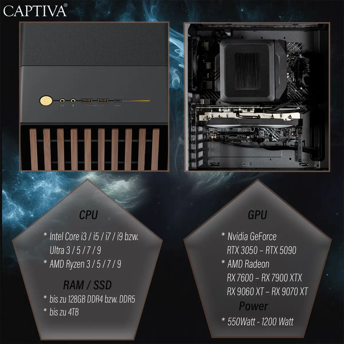 Captiva Entry Gaming R10-2096 Desktop PC Photo 6