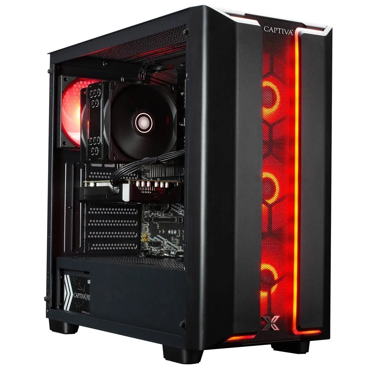 Dators Captiva 102284 AMD Ryzen 7 7700X Intel Arc B580 Photo 3