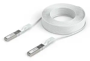 Ubiquiti UACC-Uplink-SFP28-30M InfiniBand un optiskās šķiedras kabelis Balts