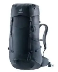 Туристический рюкзак Deuter Aircontact Lite 40 + 10, унисекс, черный