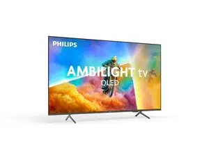 Телевизор Philips Ambilight 65PQS8501/12 QLED 65 Дюймов 4K Ultra HD Плоский Экран Smart TV Titan OS Wi-Fi Черный