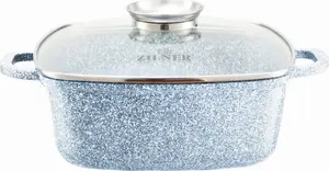 Zilner ZL-7058 Square Roasting Pot 3.5L 22cm Grey