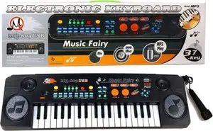 LEAN Sport 37-Key Electronic Keyboard with Microphone and USB