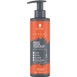 Puspermanenta matu tonējošā maska Schwarzkopf Chroma ID, vara tonis, 300 ml
