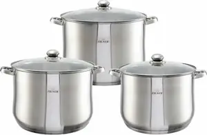 Zilner ZL-7352 Gastronomic Pot Set 16L, 20L, 23L