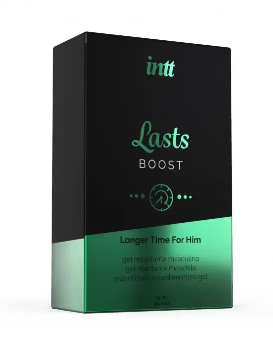 Лубрикант для мужчин Intt Cosmetics Lasts Boost Photo 2