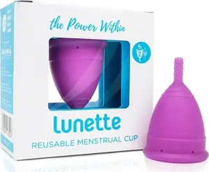 Менструальная чаша Lunette Model 2, фиолетовая, 1 шт.