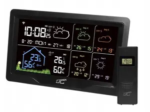 LTC SMART Weather Station with Color Display Black