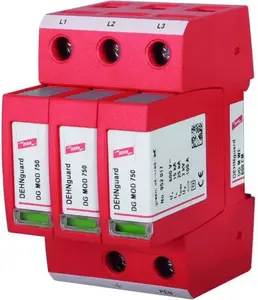 Dehn 952307 Type 2 Surge Arrester, 3-Pole, 15kA, 3kV
