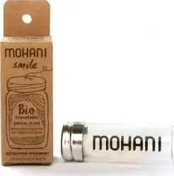 Зубная нить Mohani биоразлагаемая с мятным вкусом 30 м
