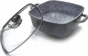 Zilner ZL-7059 Square Roasting Pot 5.5L 26cm Grey