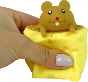 LeanToys Mysz W Serze Gniotek Squishy Myszka Sensoryczna Pop It