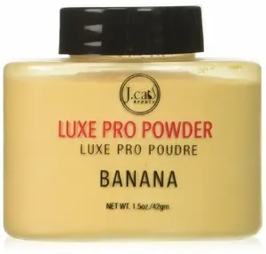 Фиксирующая пудра для макияла Essence J.Cat LUXE PRO POWDER Banana 42 г