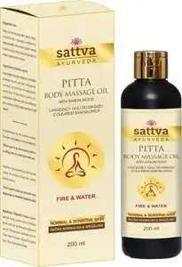 Sattva Soothing Massage Oil with Sandalwood Essential Oil 200 ml