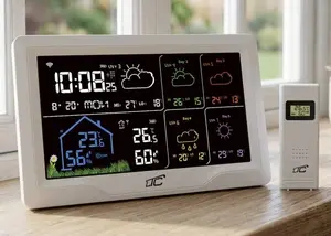 LTC SMART Weather Station with Color Display White