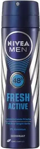 Nivea Men Fresh Active Antiperspirant Spray 150ml