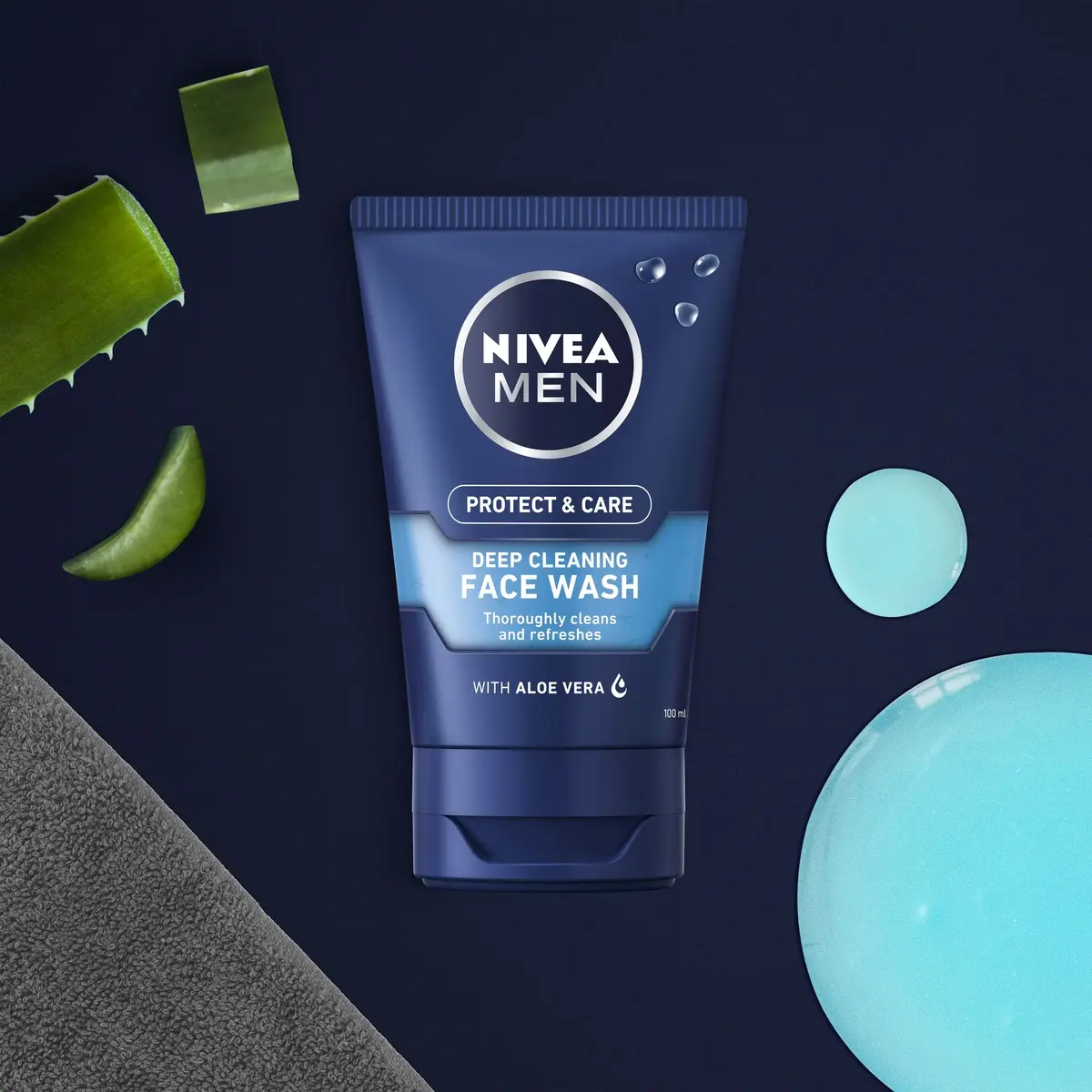 Nivea Men Originals Facial Cleansing Gel 100 ml Photo 3