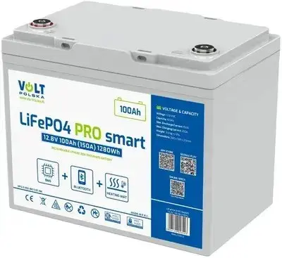 Volt Polska PRO SMART LiFePO4 akumulators