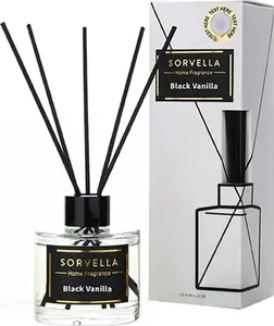 PLANTES&PARFUMS PROVENCE Sorvella Black Vanilla aromātu difuzors 120ml