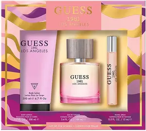 Guess 1981 Los Angeles Woman Balsam Do Ciała 200Ml + Woda Toaletowa 15Ml + Woda Toaletowa 100Ml