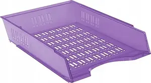 Donau Desk Drawer, Openwork, Transparent Purple