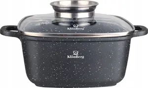 Zilner ZL-9009 Marble Coated Casserole Pot 3.5L 22cm