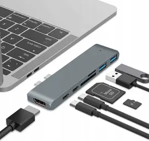 HUB USB Rozdzielacz HUB USB DLA MacBOOK AJH-712