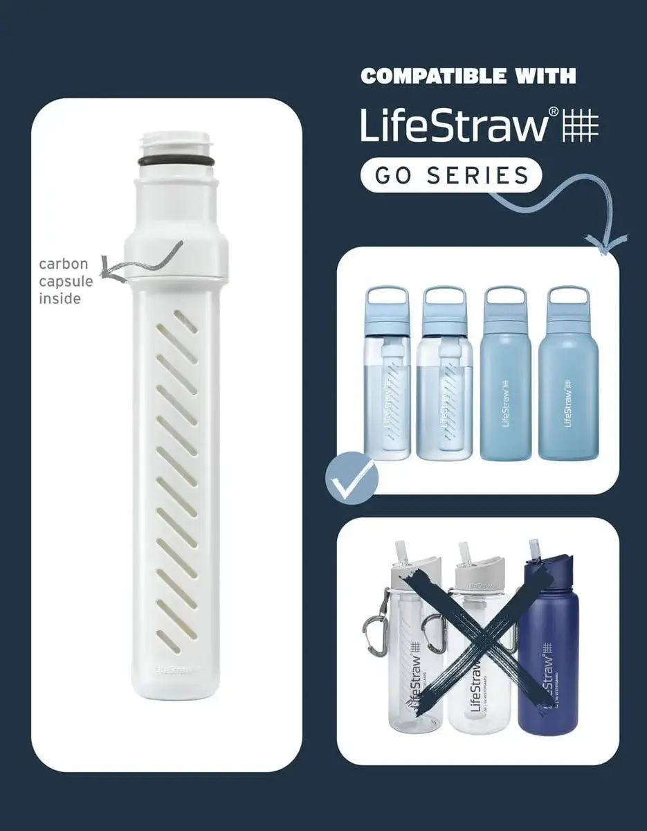 LifeStraw Go Series rezerves ūdens filtra kasetne Photo 3