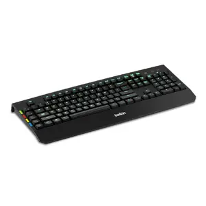 Belkin F1DN008KBD Full-Size Wired USB QWERTY Keyboard Black