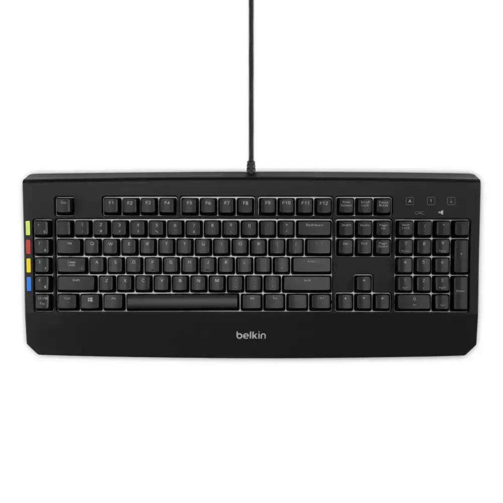 Belkin F1DN008KBD Full-Size Wired USB Keyboard Photo 3