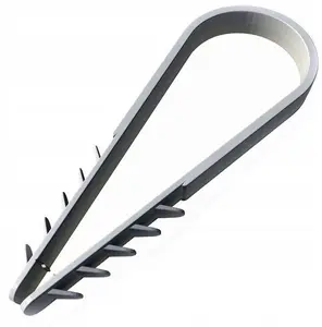 AKS UWO 5/10 Round Push-in Cable Clip, 100 pieces