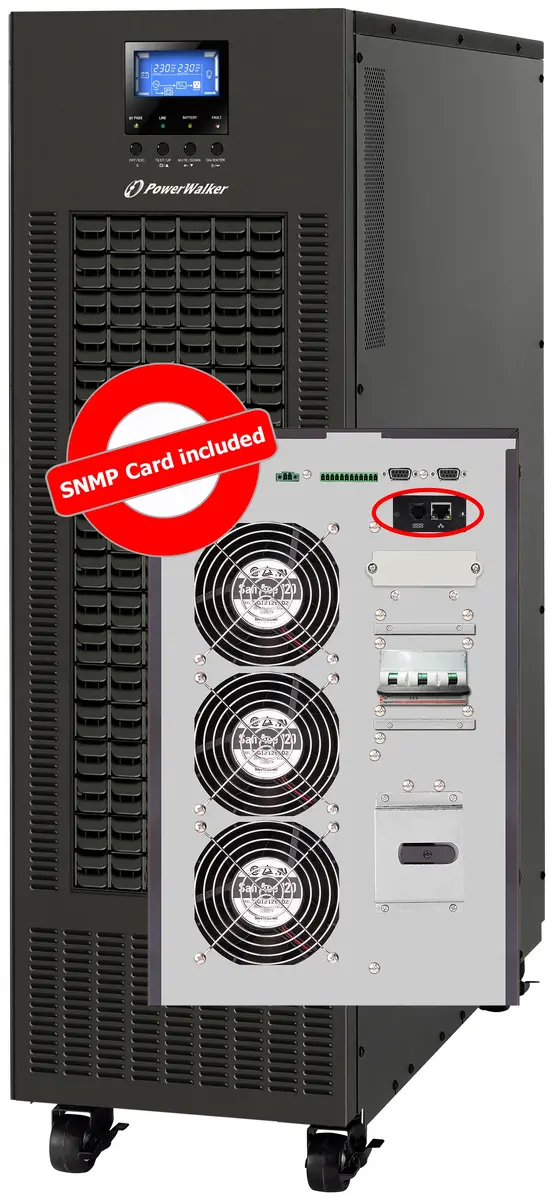 PowerWalker VFI 20K CPG PF1 3/3 BI uninterruptible power supply (UPS) 10122154 Photo 2