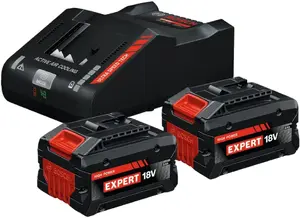 Bosch Starter Set 2x 18V 8.0Ah Battery and Charger 1600A0373T