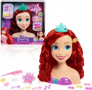Just Play Disney Princess The Little Mermaid Ariel Styling Head with 18 Accessories