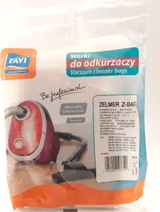 Мешки для пылесоса Ravi для Zelmer Z-BAG, 5 штук