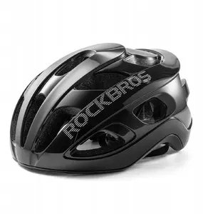 Rockbros LK-66 Lightweight Cycling Helmet, Black, 58-62 cm