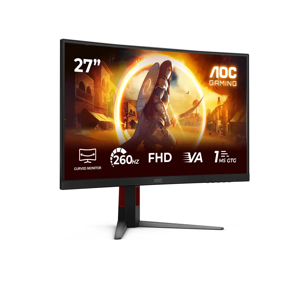 Изогнутый игровой монитор AOC G4 C27G4Z2 27 дюймов Photo 2